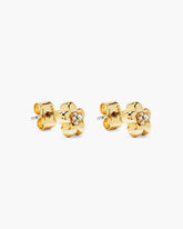 The Daisy Earrings Gold/Crystal