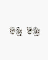 The Daisy Earrings Silver/Crystal