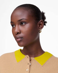 The Dual Hoop Earrings Gold