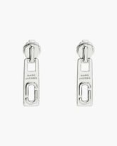 J Marc Zipper Earrings Silver