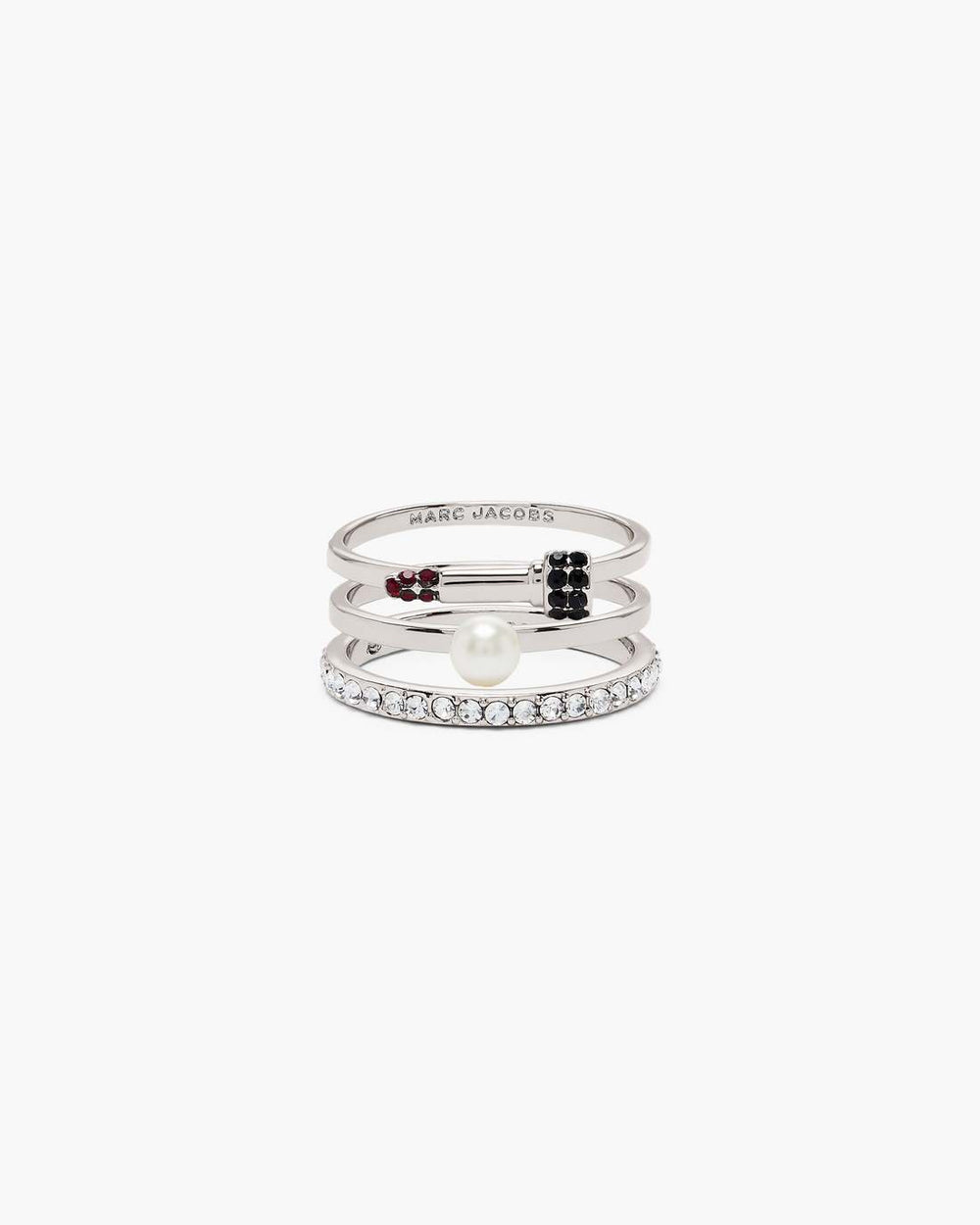 The Rouge Ring Set Silver/Multi