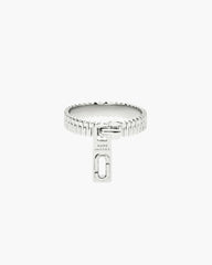 J Marc Zipper Ring Silver