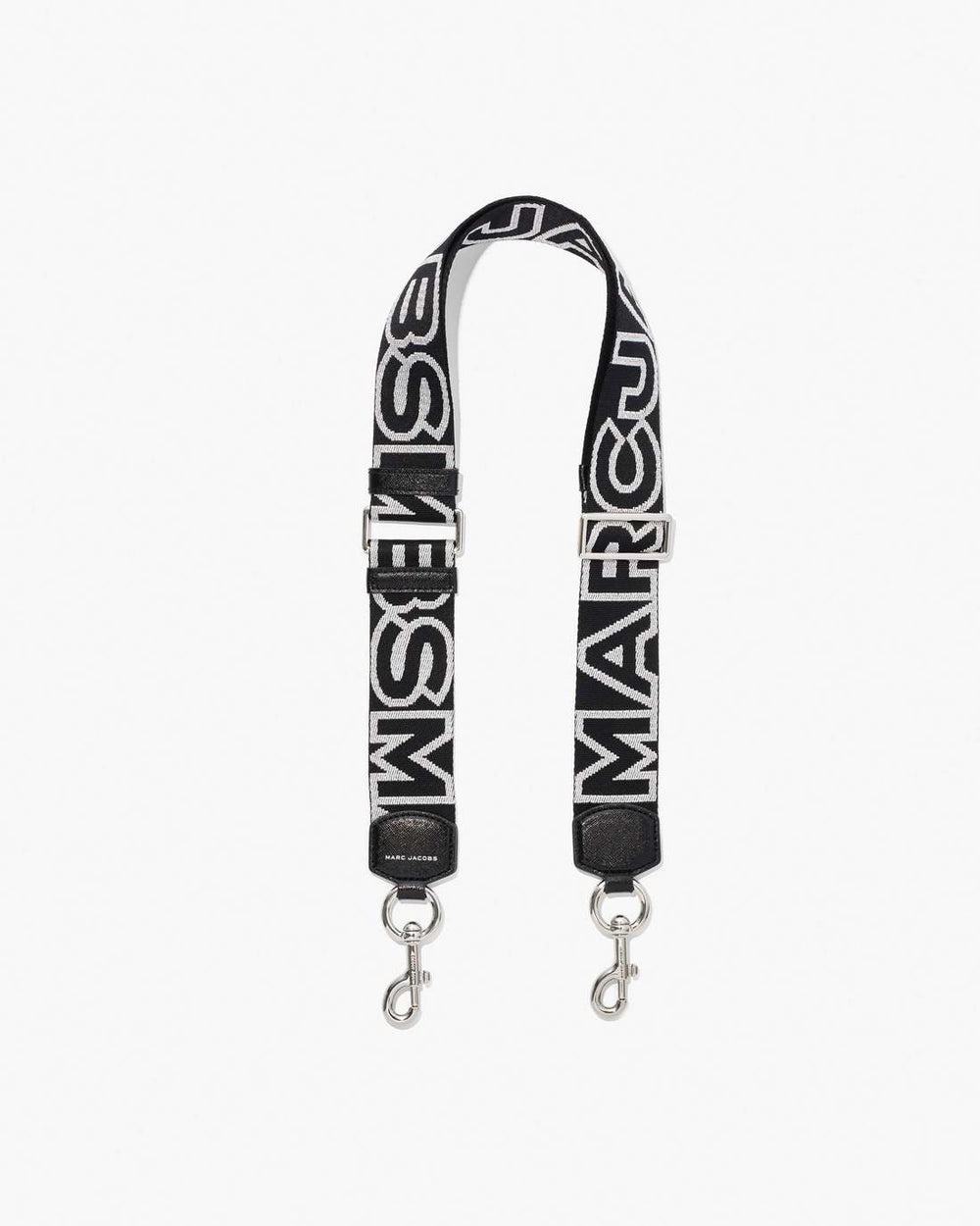 The Outline Logo Webbing Strap Black/Silver