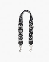 The Outline Logo Webbing Strap Black/Silver