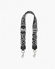 The Outline Logo Webbing Strap Black/Silver