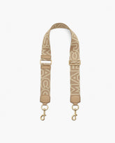 The Outline Logo Webbing Strap Camel