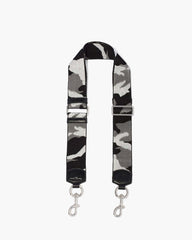 The Camo Webbing Strap Grey/Black/Nickel