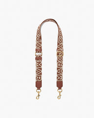 The Thin Outline Logo Webbing Strap Argan Oil Multi
