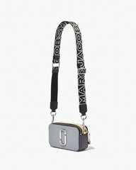 The Thin Outline Logo Webbing Strap Black/Silver