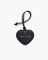 The Heart Mirror Bag Charm Black
