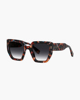 The J Marc Square Sunglasses Havana Multi