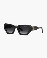 The J Marc Cat Eye Sunglasses Black