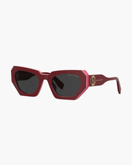 The J Marc Cat Eye Sunglasses Red/Pink