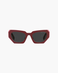 The J Marc Cat Eye Sunglasses Red/Pink