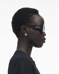 The Square Cat Eye Sunglasses Black