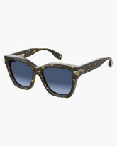 Icon Edge Oversized Square Sunglasses Havana