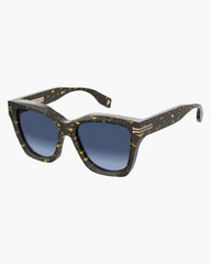 Icon Edge Oversized Square Sunglasses Havana