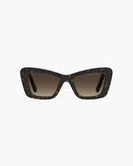 The Bold Logo Cat Eye Sunglasses Havana