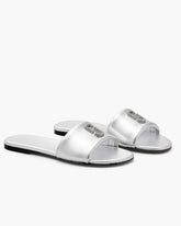 The Pave Snapshot Slide Silver