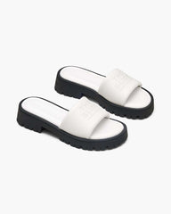 The Lug Sole Slide Bright White