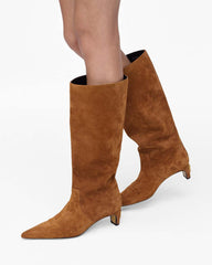 The Suede Mel Boot Copper
