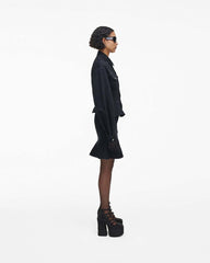 The Rhinestone Kiki Ankle Boot Black/Black