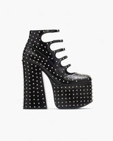 The Glam Studs Kiki Ankle Boot Black