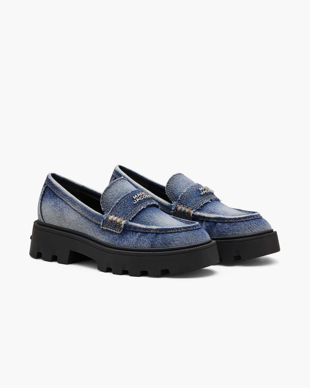 The Faded Denim Frankie Loafer Faded Vintage Indigo