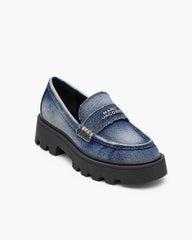 The Faded Denim Frankie Loafer Faded Vintage Indigo