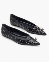 The Glam Studs Kat Ballerina Black