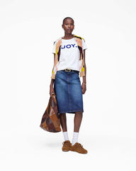Joy. Slim Tee White