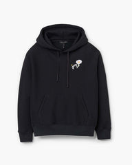Marc Is Joy Daisy Hoodie Black