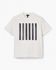 The Stripe Box Tee White