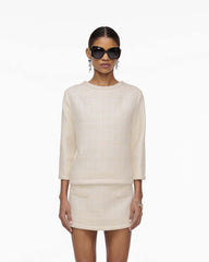Tweed Backwards Lady Jacket Ivory