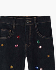 The Gem Denim Jeans Blue