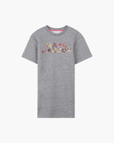 The Gem Logo Dress Grey