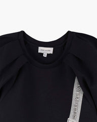 The Trompe Loeil Snapshot Dress Navy