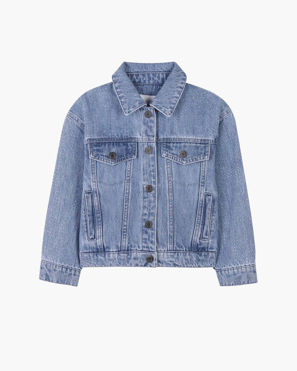 The Crystal Denim Jacket Blue