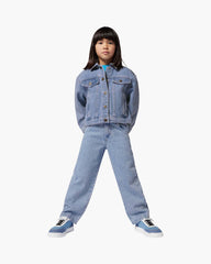 The Crystal Denim Pant Blue