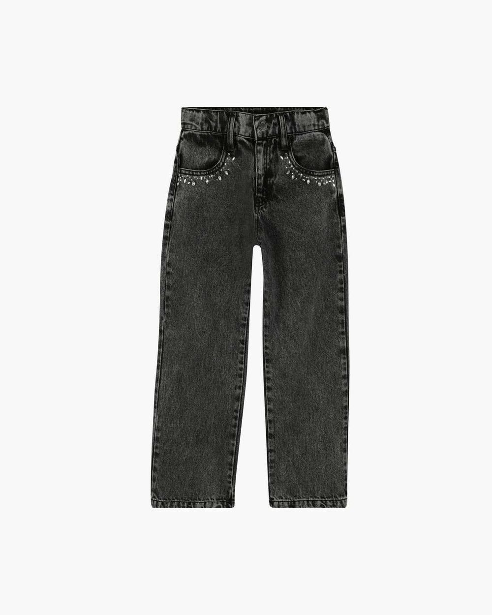 The Punk Gem Jeans Black