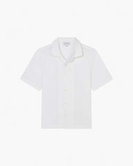 The Jumbled Monogram Logo Short Sleeve Shirt White