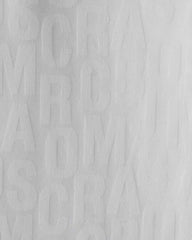 The Jumbled Monogram Logo Short Sleeve Shirt White