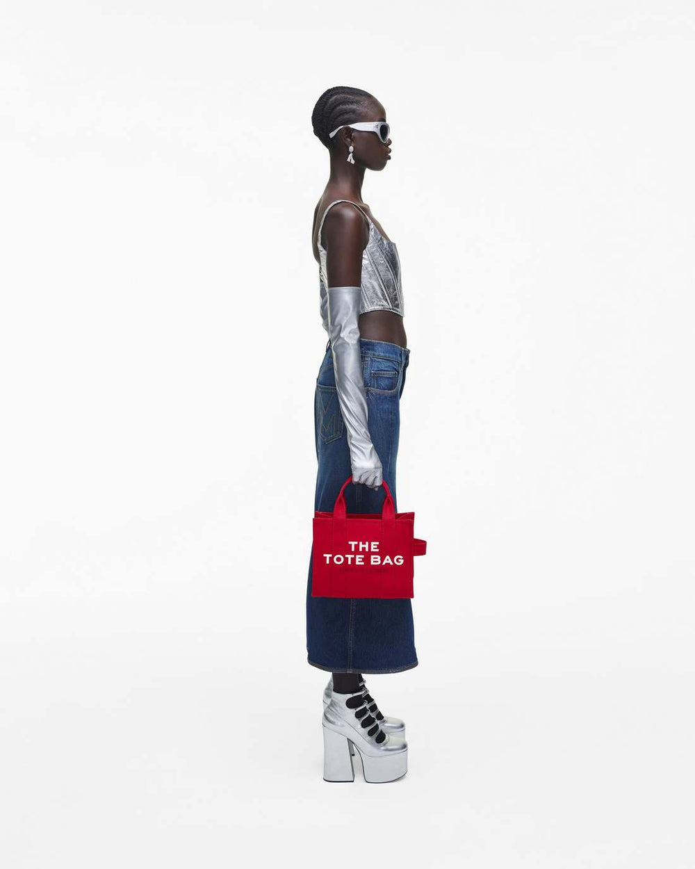 The Canvas Small Tote Bag True Red