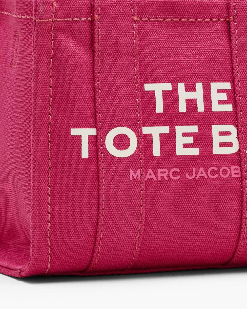 The Canvas Crossbody Tote Bag Raspberry Pink