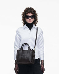 The Leather Small Tote Bag Black
