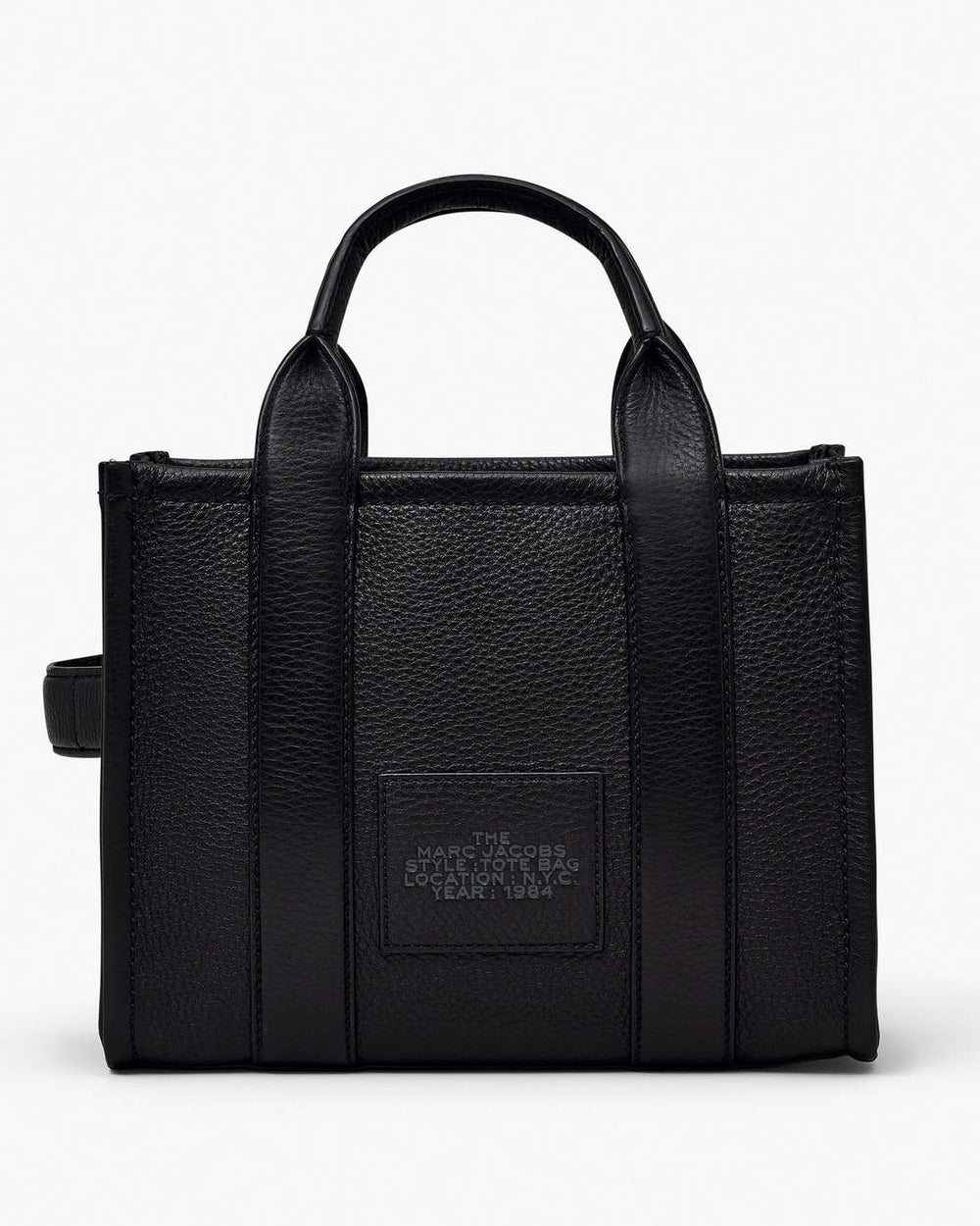 The Leather Small Tote Bag Black