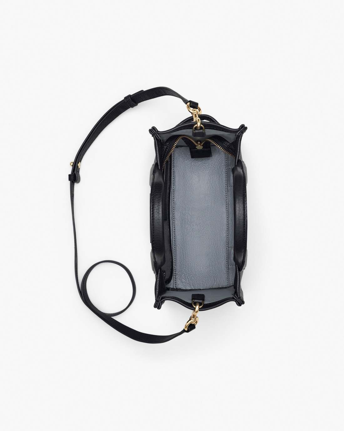 The Leather Small Tote Bag Black