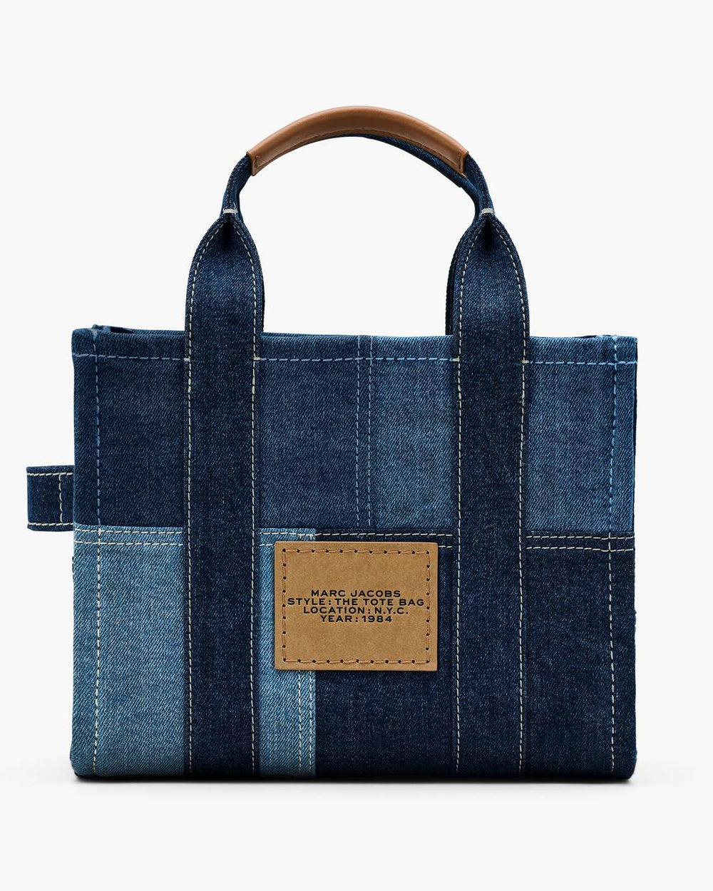 The Denim Small Tote Bag Blue Denim