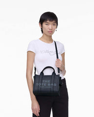 The Leather Small Tote Bag Blue Sea