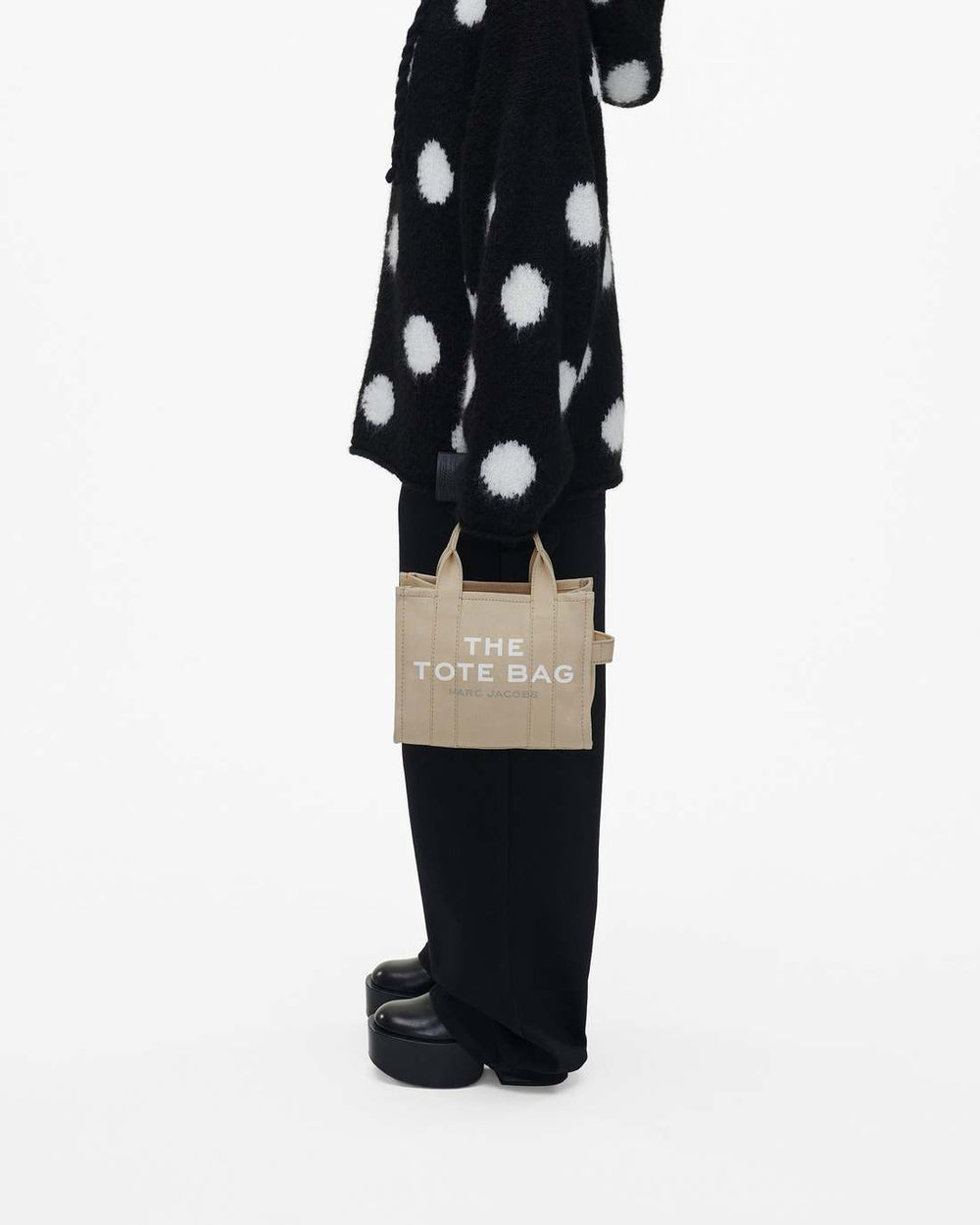 The Canvas Small Tote Bag Beige